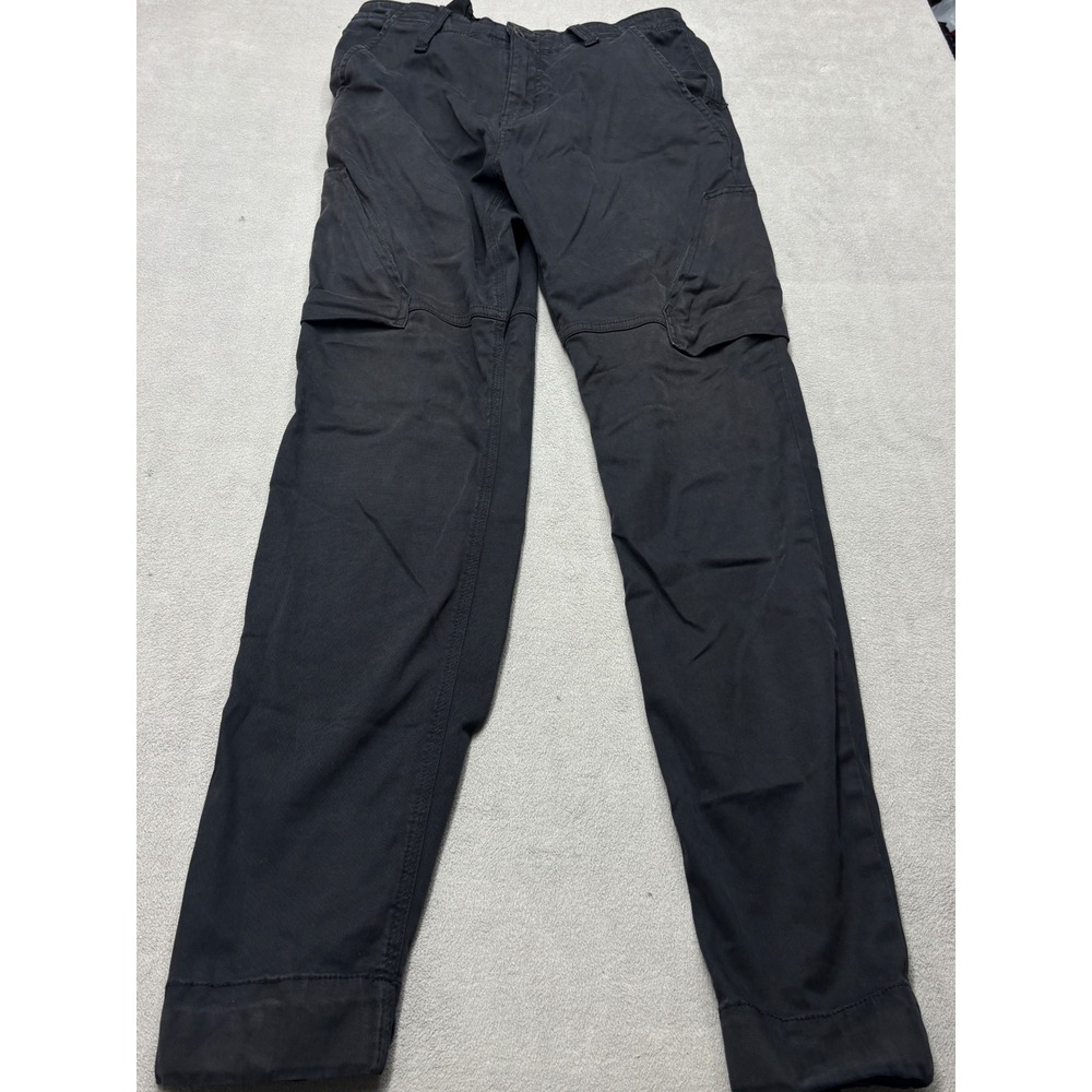 DU/ER Live Free Adventure Pants Black Slim Cargo MPTH1006 Mens 30x32